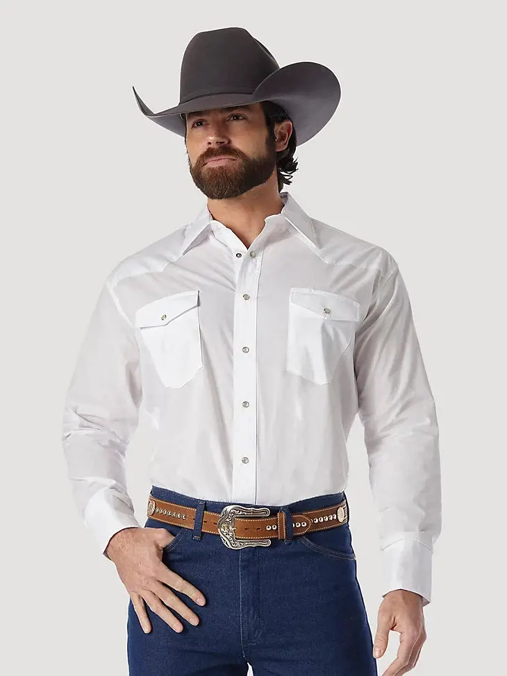 Wrangler Long Sleeve Snap Shirt 1