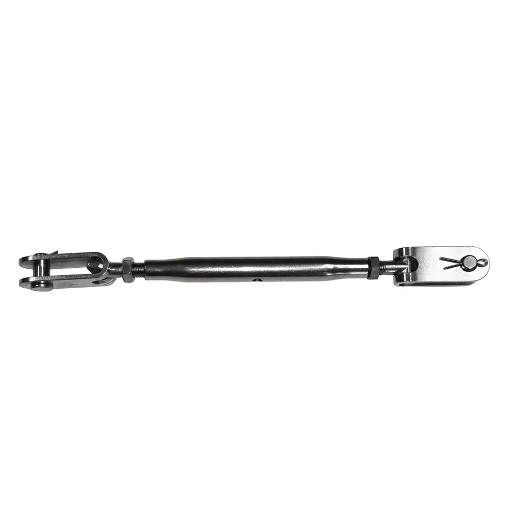 C. Sherman Johnson Jaw/Jaw Tubular Turnbuckle T-Style 3/8-24 Thread [06-110] 1