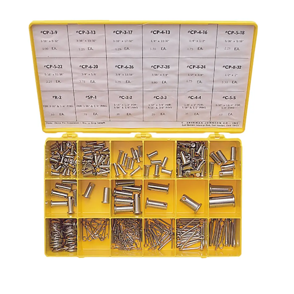 C. Sherman Johnson Cotter, Ring  Clevis Pin Parts Kit [37-503] 1