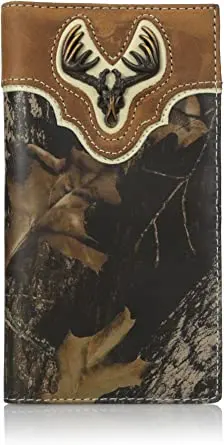 Nocona Skull Camo Rodeo Wallet 1