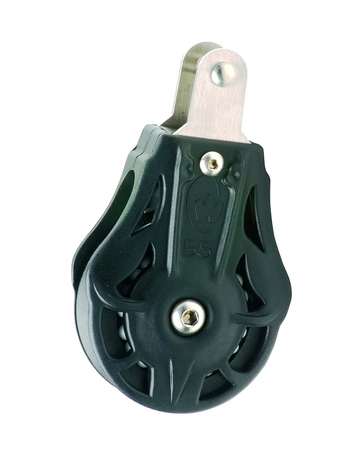 Wichard Single 1 49/64" (45Mm) Ball Bearing Block W/ Fixed Head & Clevis 1