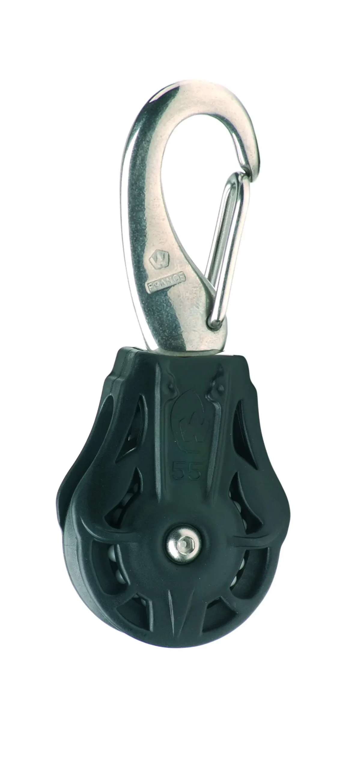Wichard Single 1 3/8" (35Mm) Ball Bearing Block W/ Swivel Snap Hook 1