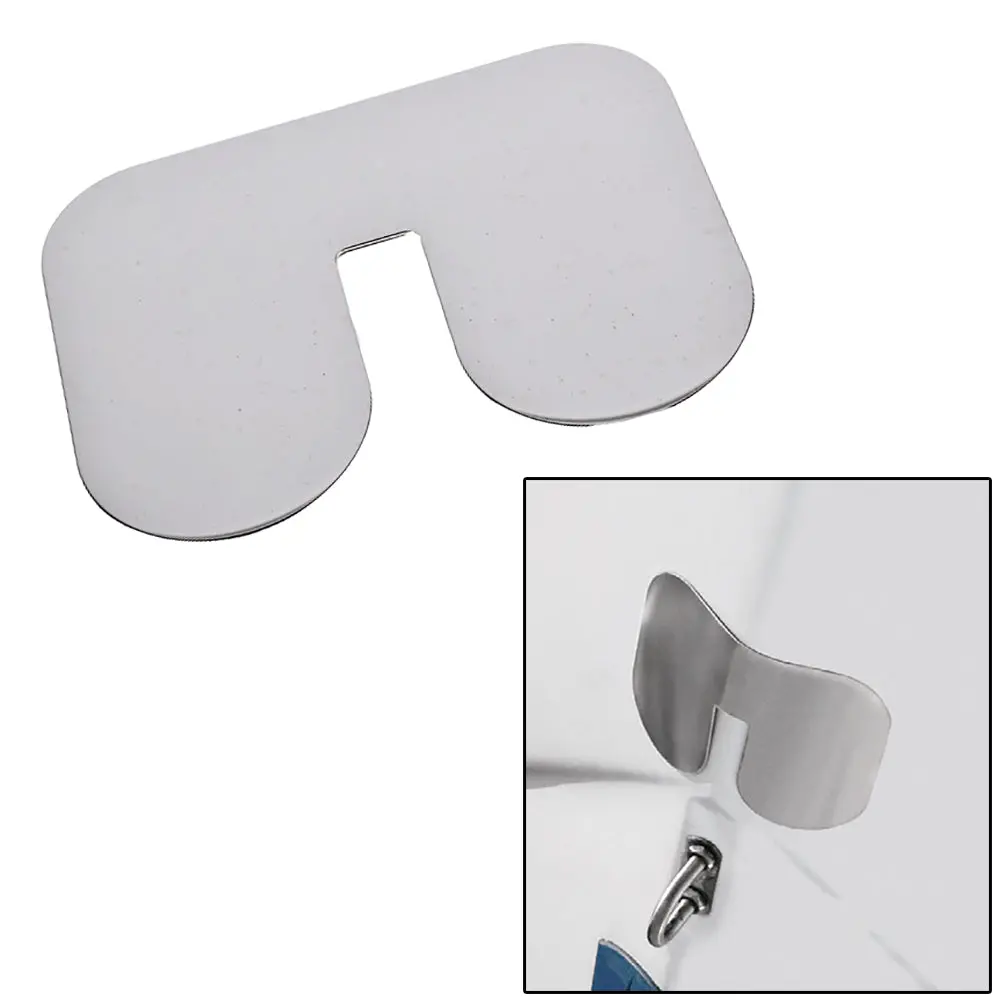 Megaware Scuffbuster Standard With Notch - 5.75" X 4.5" - Notched Bowguard - 22G - Stainless Steel [02638] 1