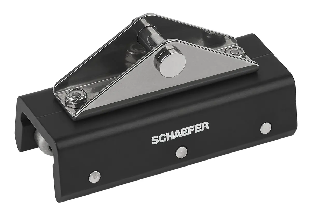 Schaefer 6 Wheel Car / Stainless Channel, For 1 1/8" Track 1