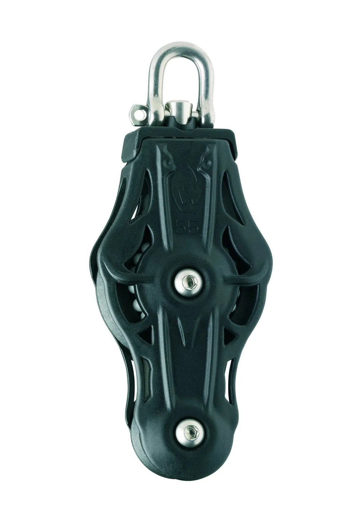 Wichard 2 11/64" (55Mm) Ball Bearing Fiddle Block W/ Swivel Head 1