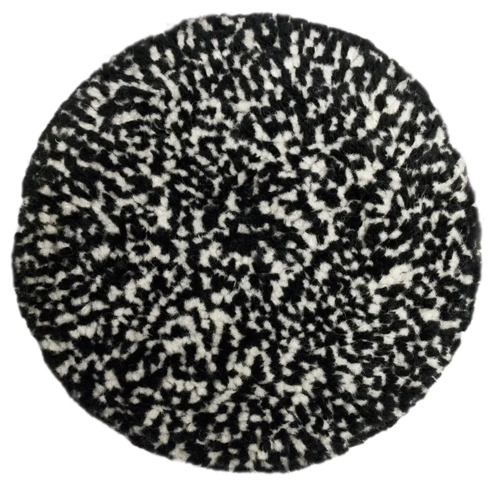 Presta Wool Compounding Pad - Black  White Heavy Cut [890146] 1