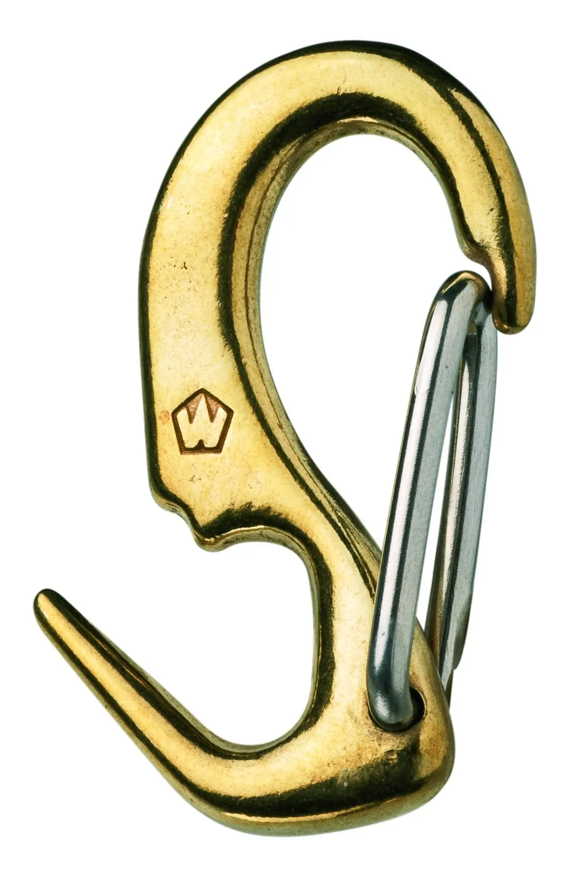 Wichard 2" Brass One Hand Sail Snap 1