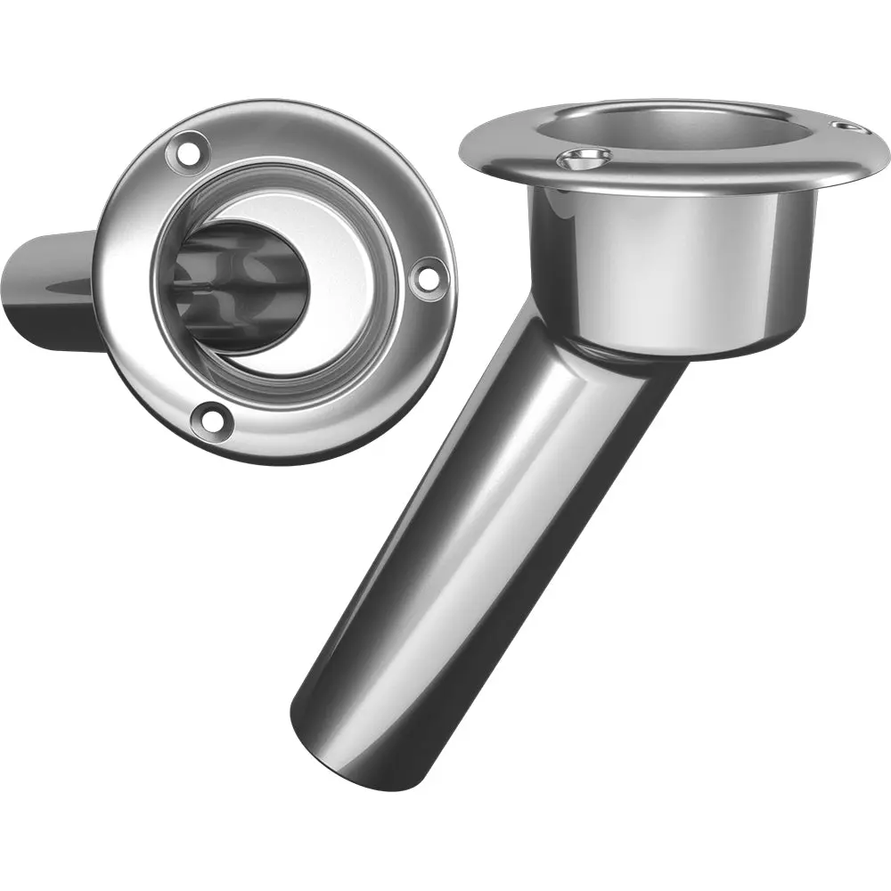Mate Series Stainless Steel 30 Rod  Cup Holder - Open - Round Top [C1030nd] 1