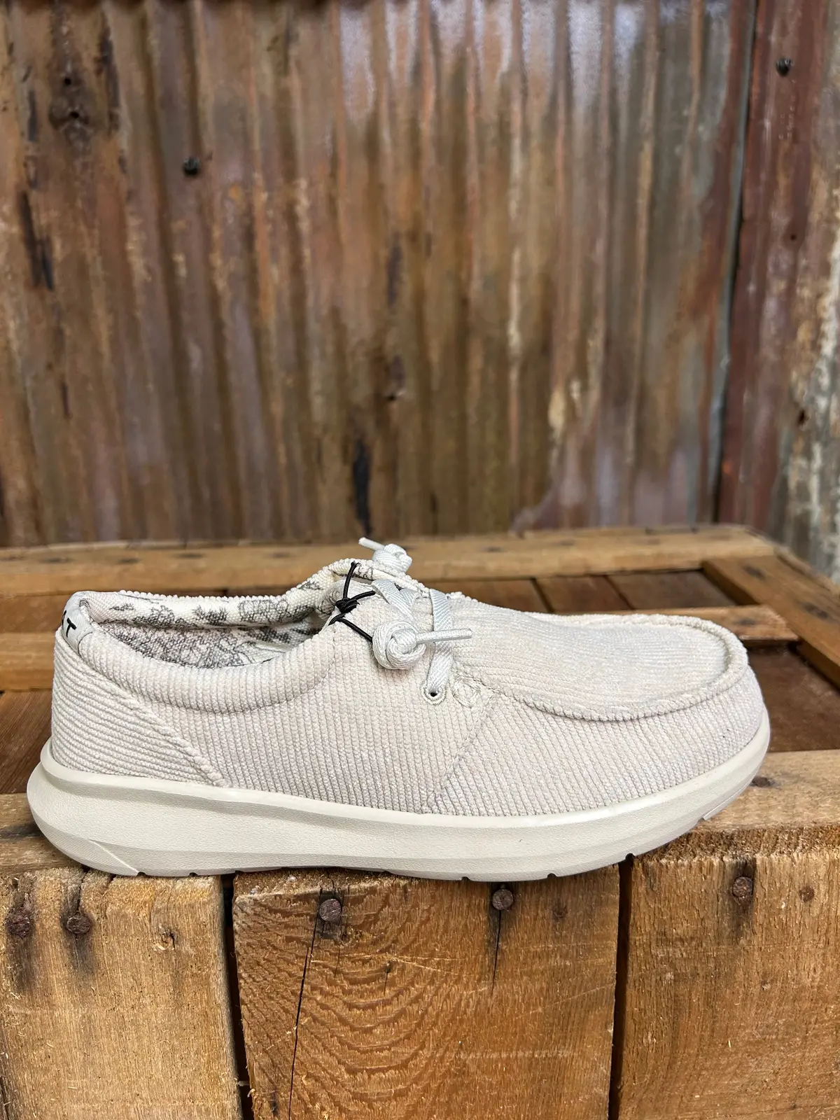 Ariat Hilo Cream Corduroy 3