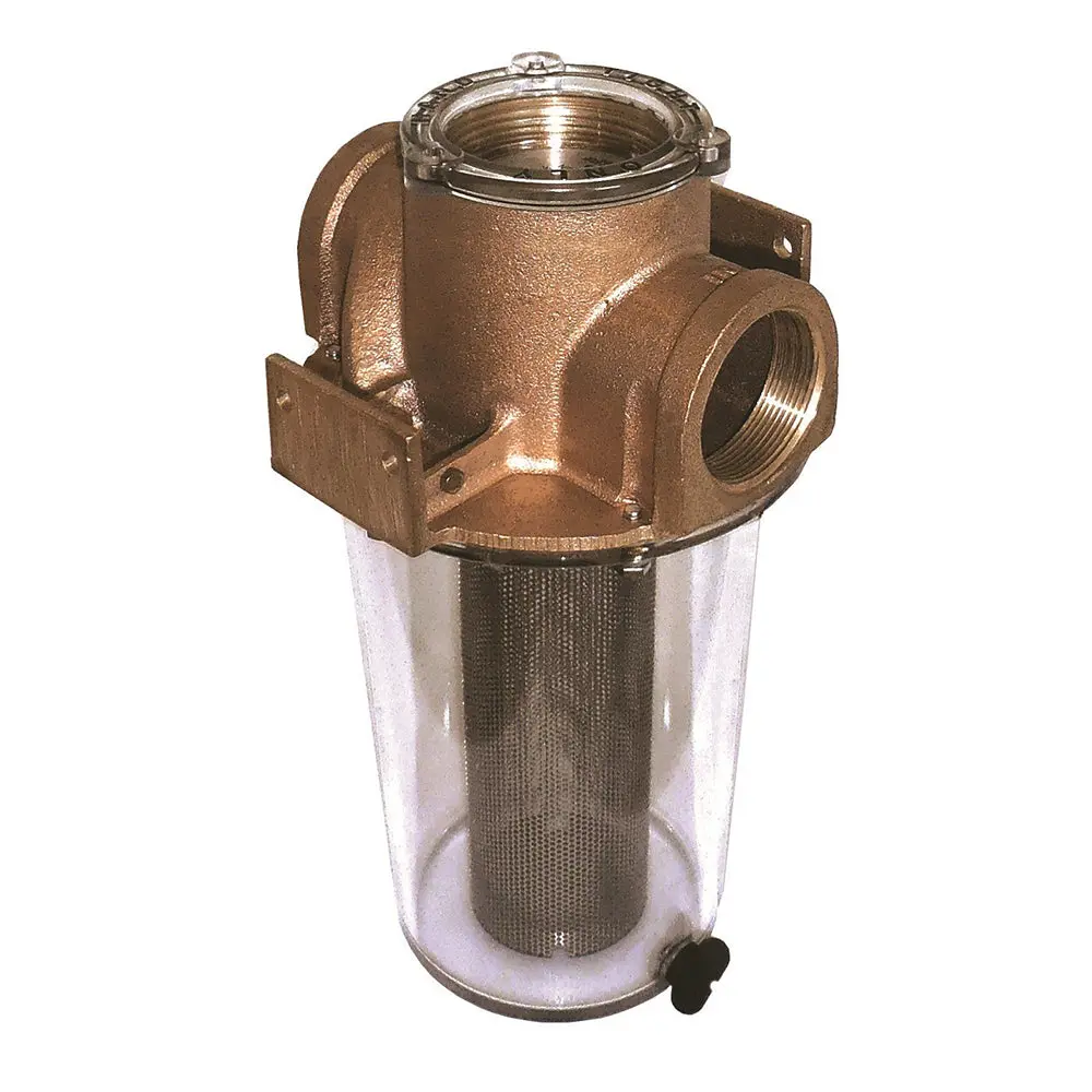 Groco Arg-500 Series 1/2" Raw Water Strainer W/Stainless Steel Basket [Arg-500-S] 1