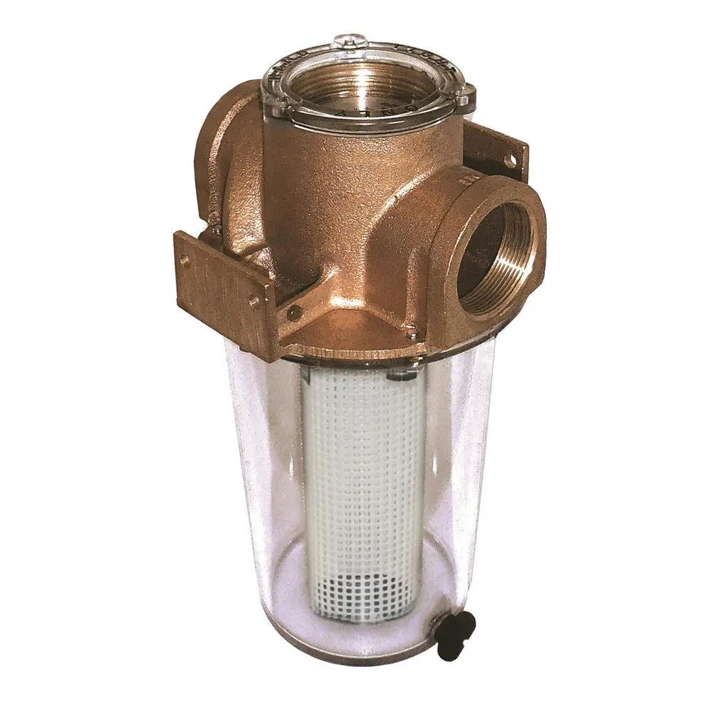 Groco Arg-1000 Series 1" Raw Water Strainer W/Non-Metallic Plastic Basket [Arg-1000-P] 1