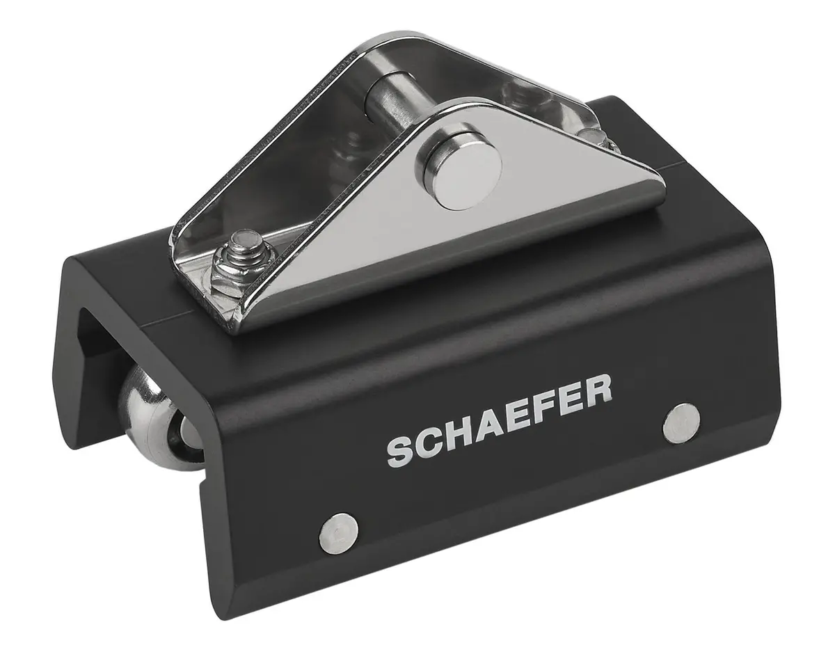 Schaefer 4 Wheel Car/ Stainless Channel, For 1 1/2" Track 1
