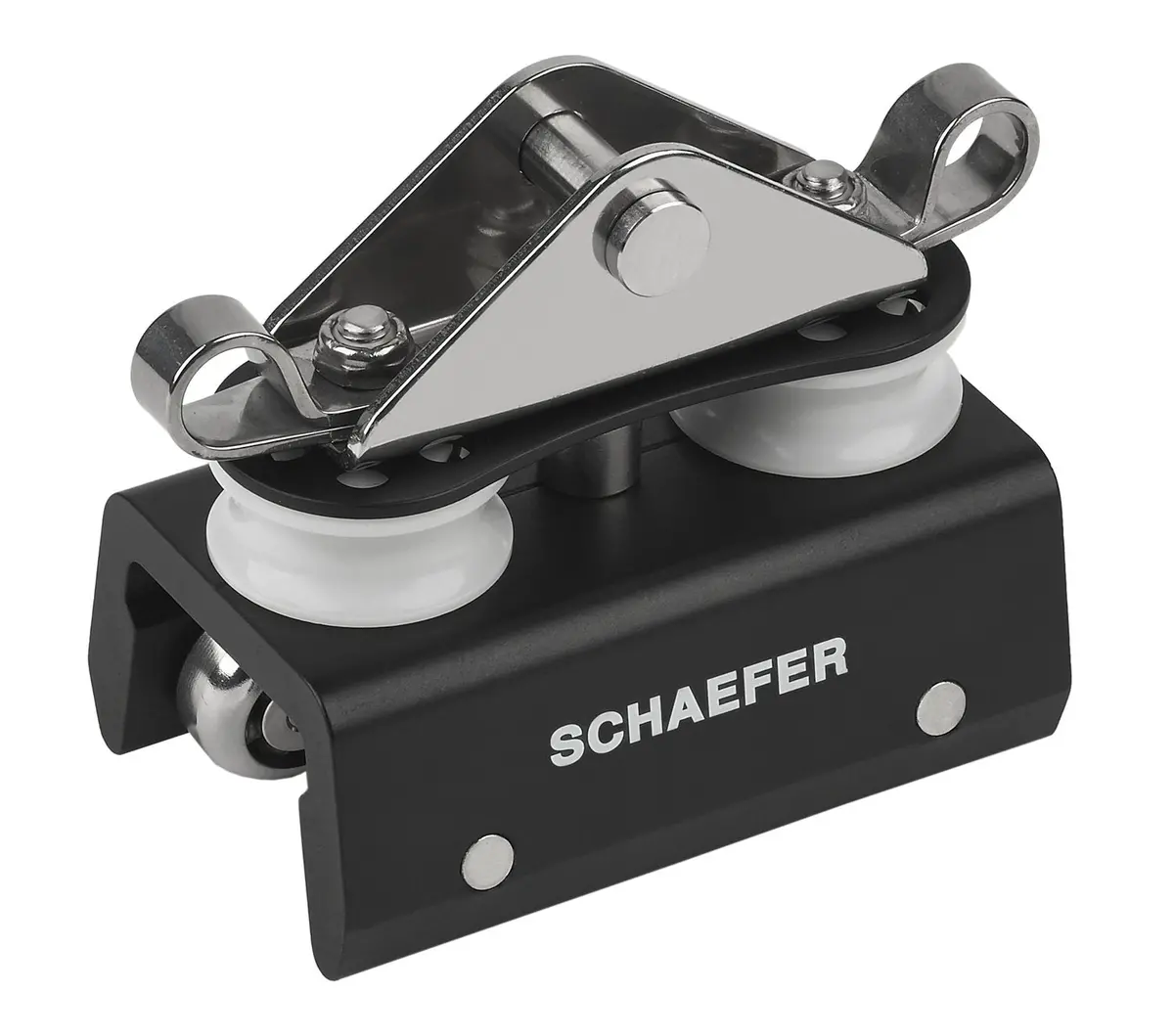 Schaefer 4 Wheel Car / Dual Sheave, For 1 1/8" Track 1