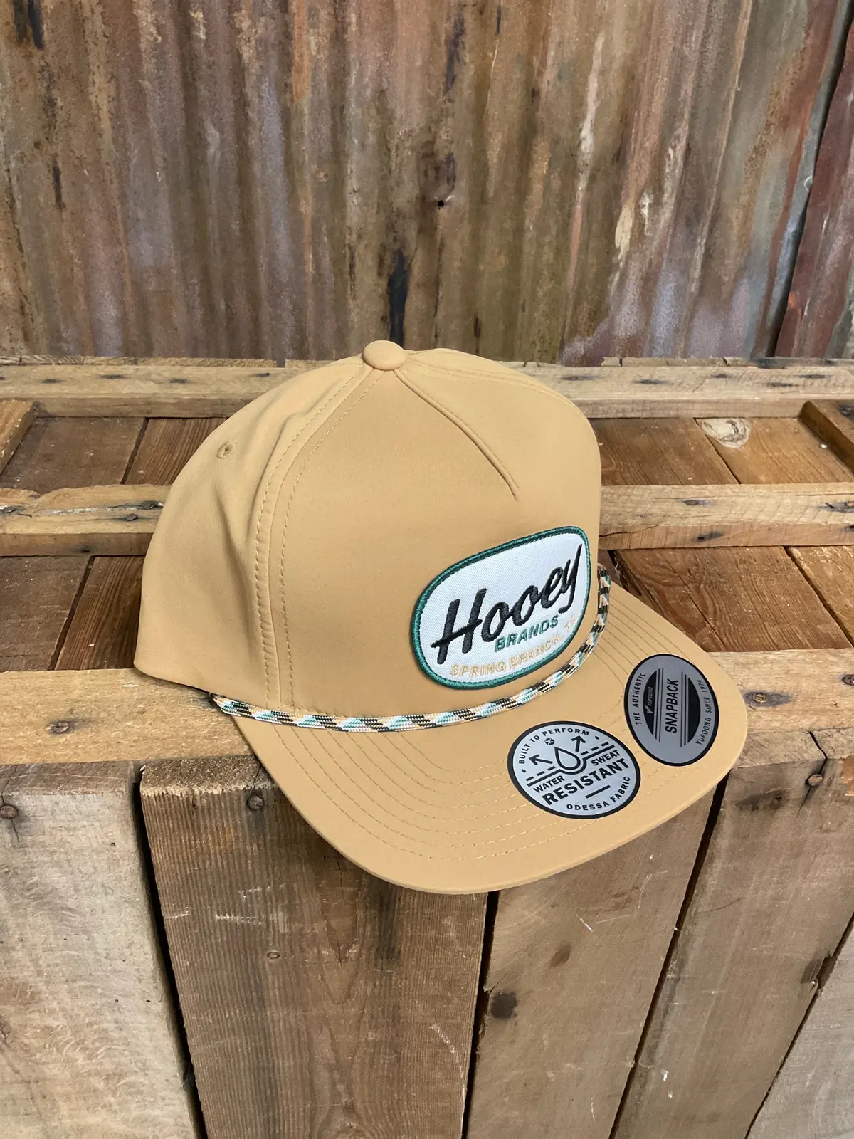 Hooey "Local" Tan Snapback 1