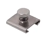 Schaefer 5/8" S.S. T-Track Slider - Adj. Stop/ Screw Pin 1