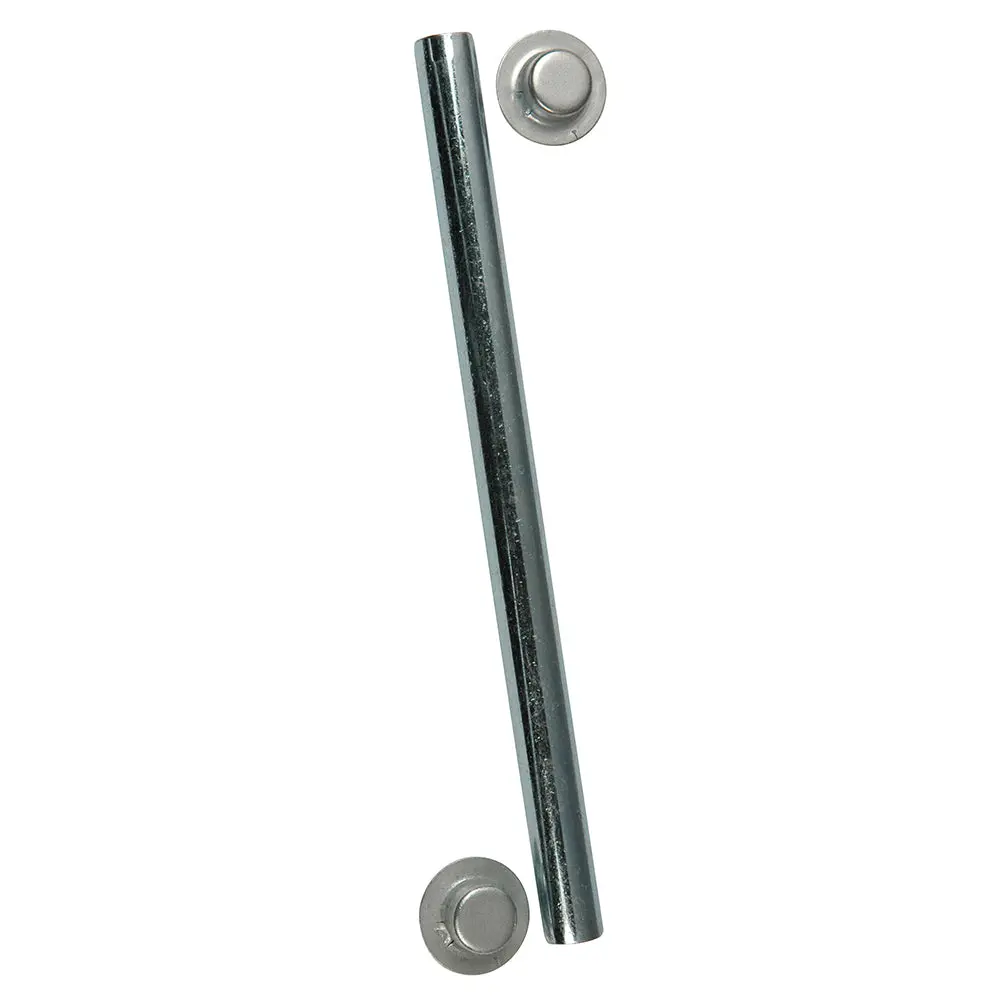 C.E. Smith Package Roller Shaft 1/2" X 5-1/4" W/Cap Nuts - Zinc [10700A] 1