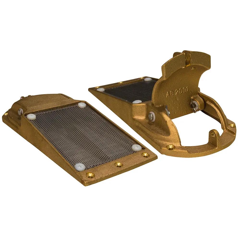Groco Perforated Hull Strainer W/Access Door 2" Max Thru-Hull [Aphs-2000-1] 1