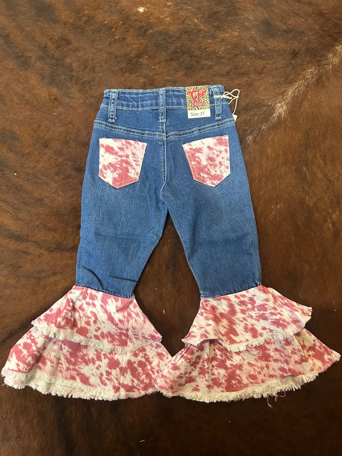 Cowgirl Hardware Double Ruffle Jean 1