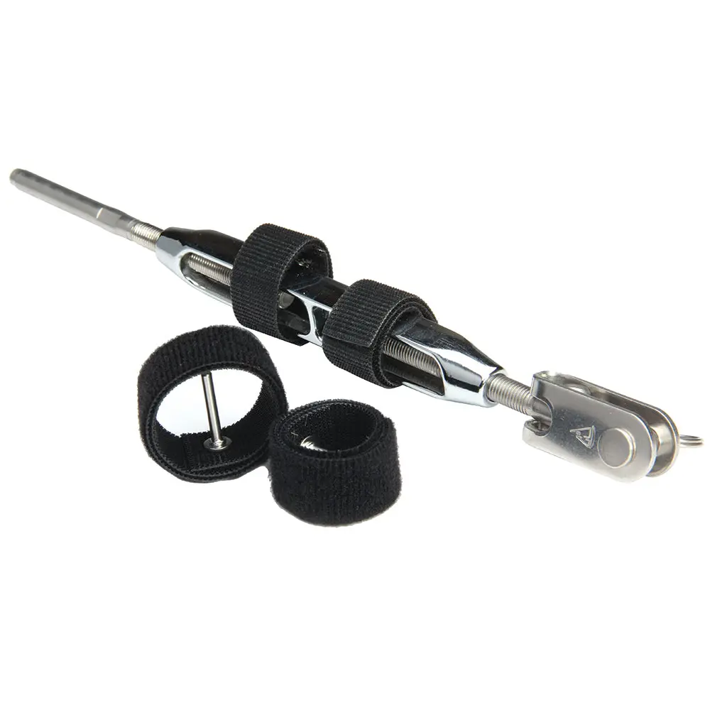 C. Sherman Johnson Wrap Pins Hook  Loop Pin Locking Devices For Open Body Turnbuckles 7/16"  1/2" - 2-Pack [Wrapc4-P] 1