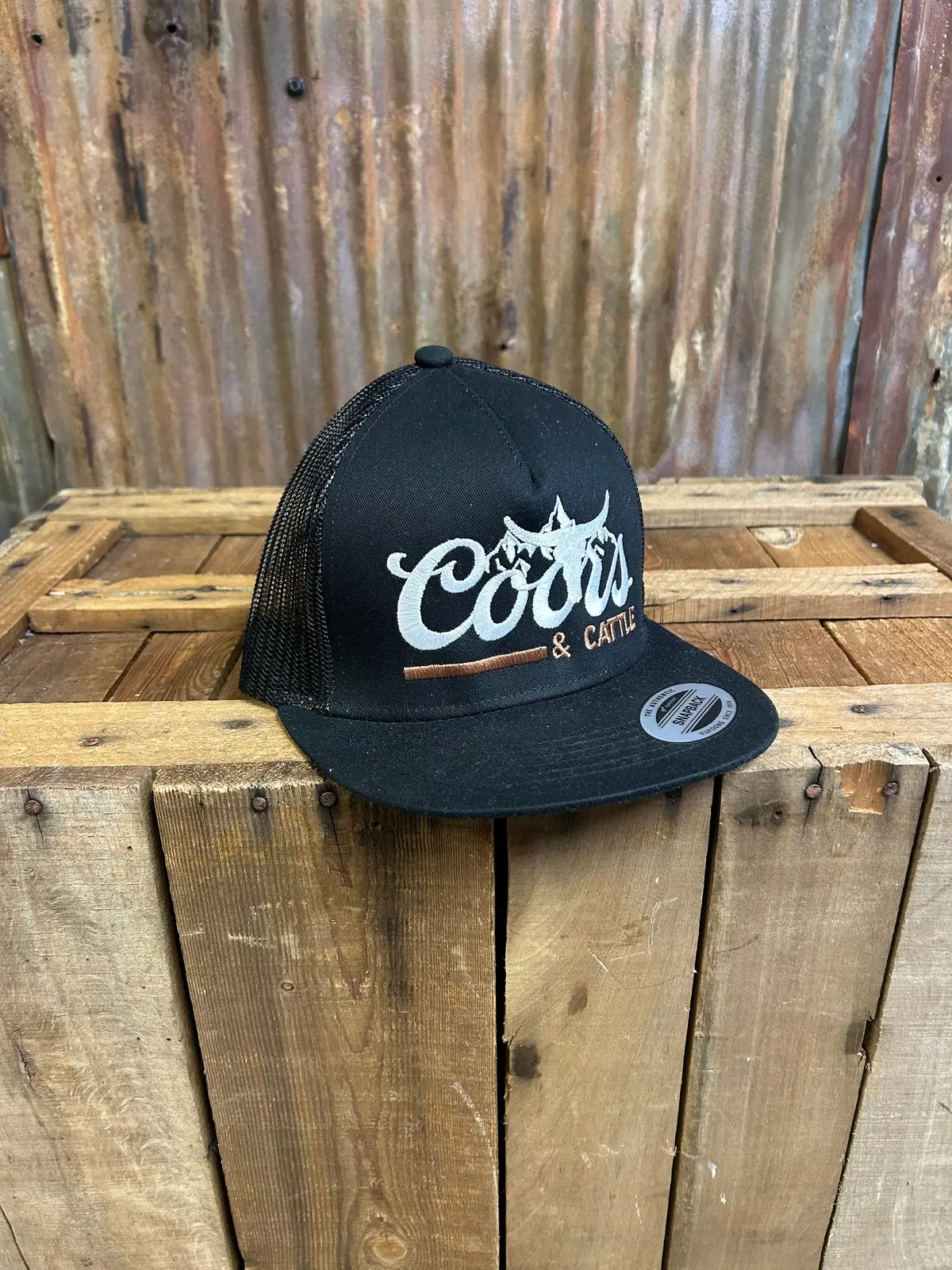 Free Spirit Coors & Cattle Embroidered Ballcap 1