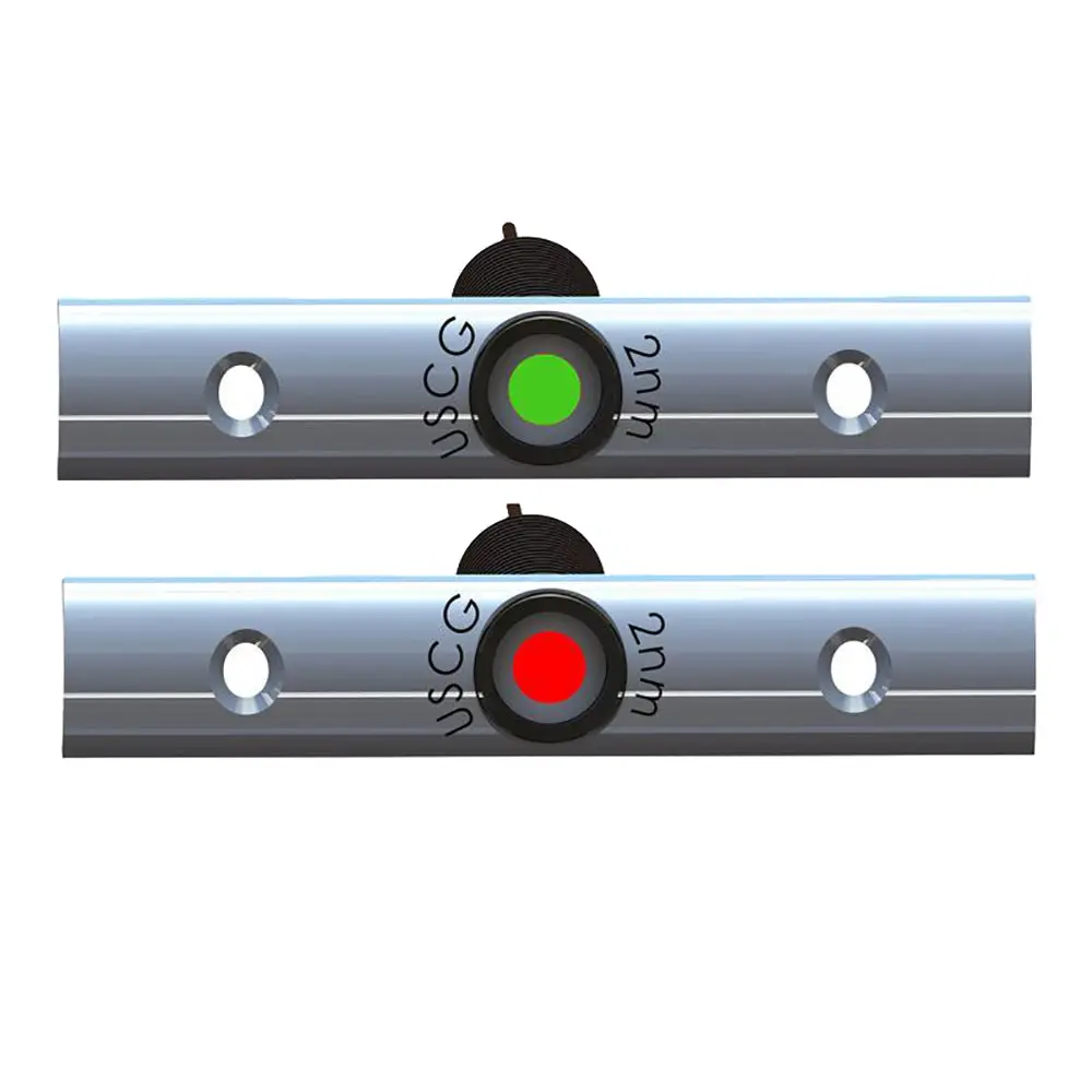 Taco Rub Rail Mounted Led Navigation Light Set - 4" W/Deutsch Plug Port  Starboard [F38-6810B-1] 1