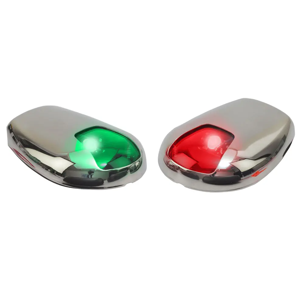 Sea-Dog Stainless Steel Side Mount Led Navigation Lights - 2 Nm - Port  Starboard [400079-1] 1