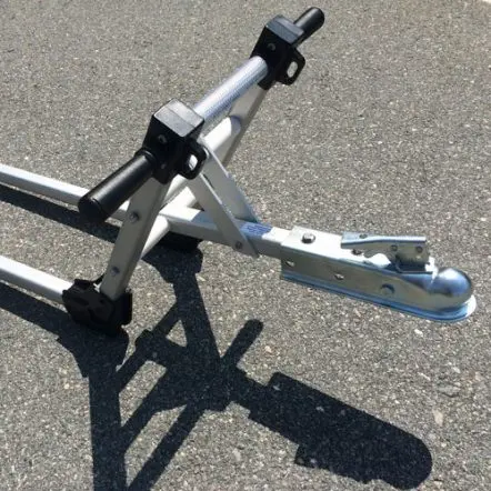 Dynamic Dollies Trailer Hitch Adapter - Double Tongue 1