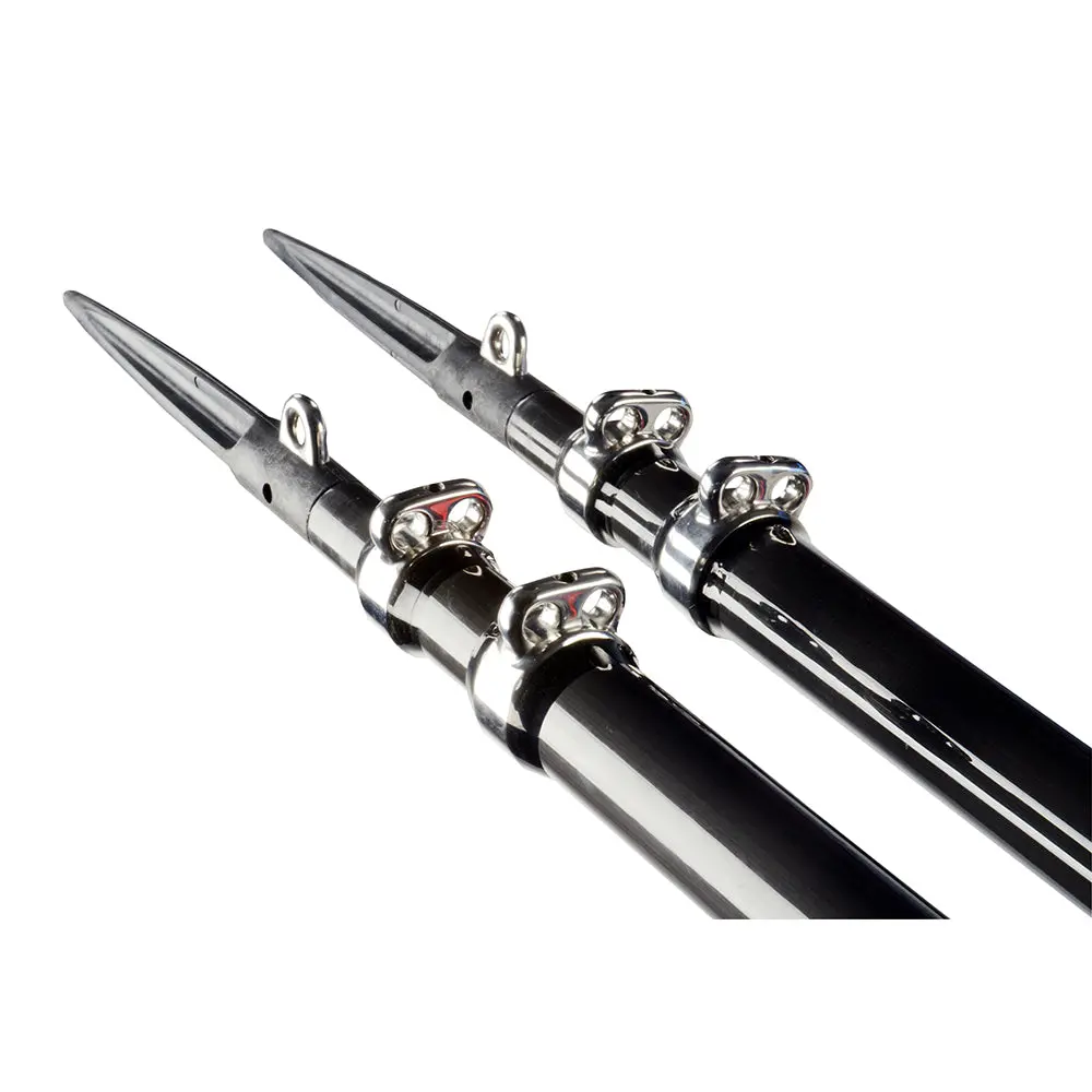 C.E. Smith Gen3 Carbon Fiber Outriggers - Black - 22' - Pair [56551] 1