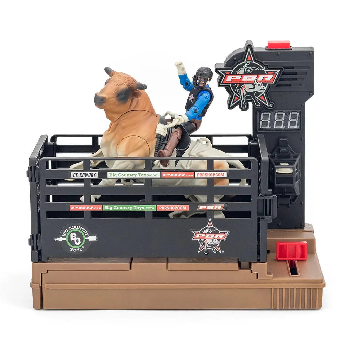 Big Country Pbr Bucking Bull & Rider 1