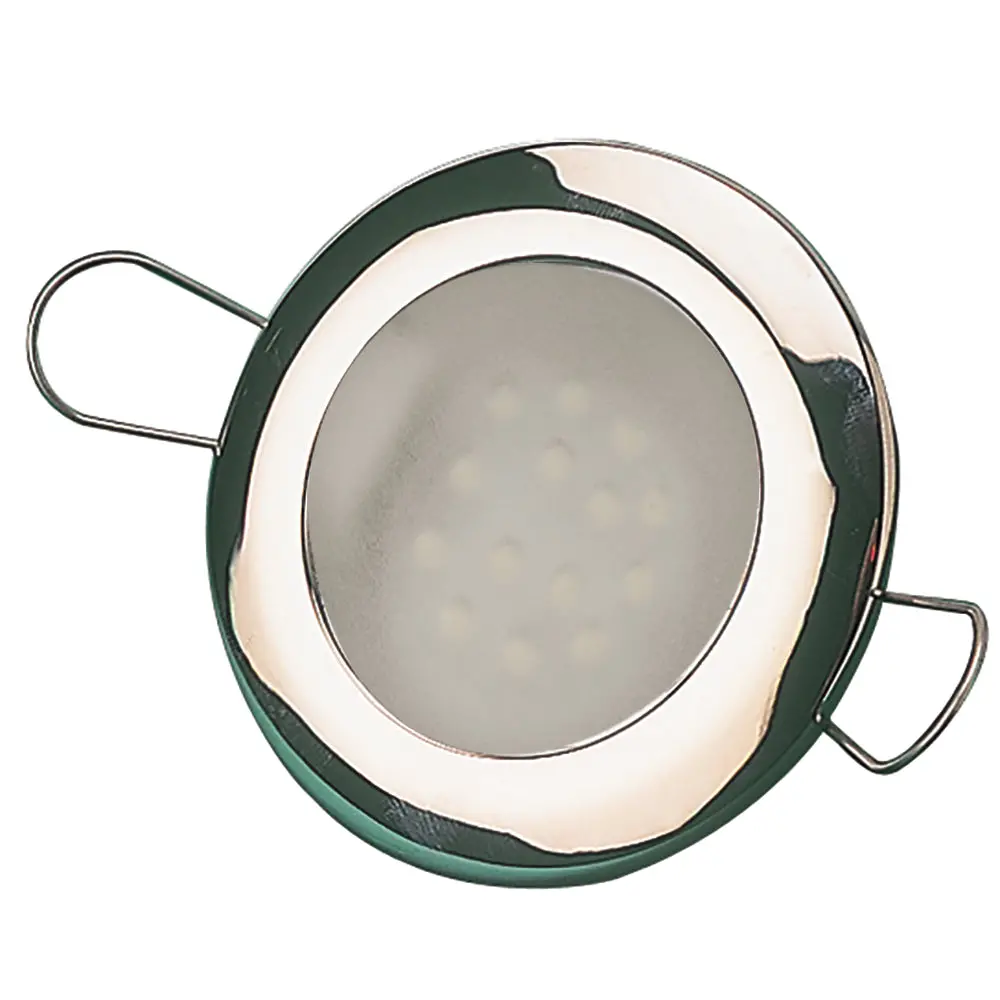 Sea-Dog Led Overhead Light 2-7/16" - Brushed Finish - 60 Lumens - Frosted Lens - Stamped 304 Stainless Steel [404332-3] 1
