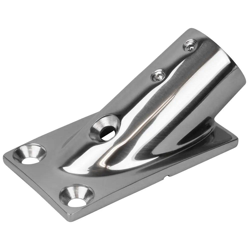 Sea-Dog Rail Base Fitting Rectangular Base 30 316 Stainless Steel 7/8" Od [281300-1] 1