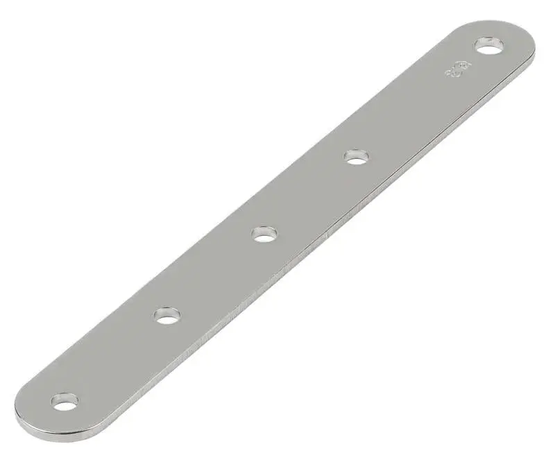 Schaefer Straight Chainplate W/ 1/4" Pin Hole 1