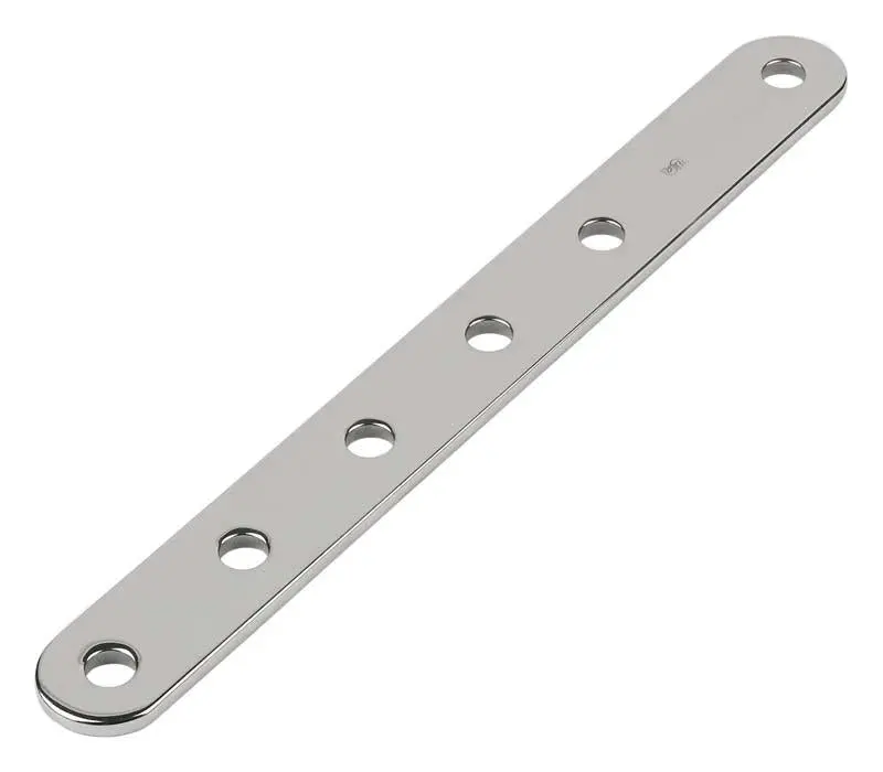 Schaefer Straight Chainplate W/ 1/2" Pin Hole 1