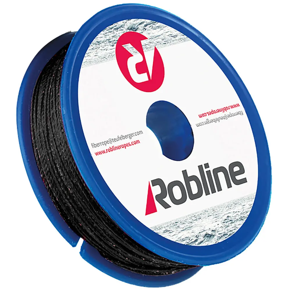 Robline Waxed Whipping Twine - 0.8Mm X 40M - Black [Tyn-08Blksp] 1