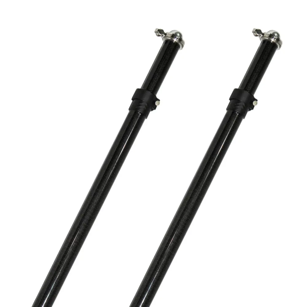 Taco Tele-Sun Carbon Fiber Shade Poles W/Carry Bag [T10-7005Cf] 1