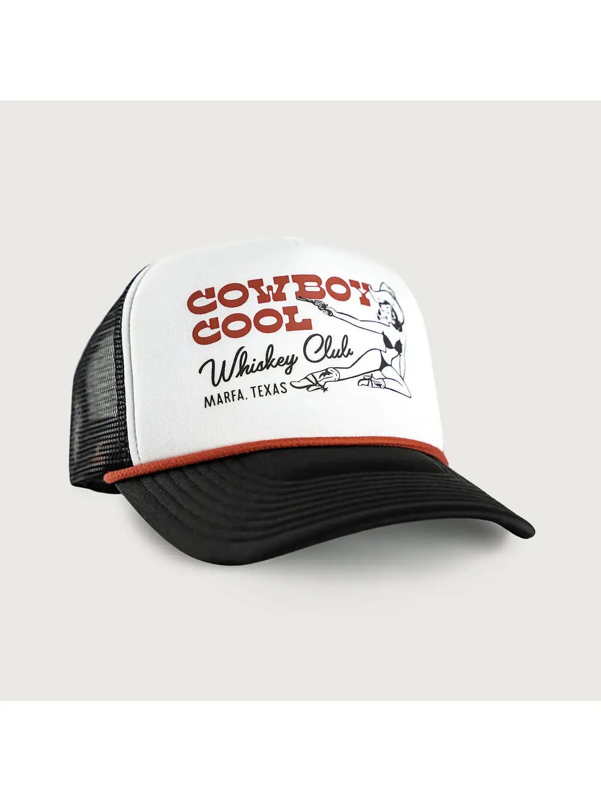 Whiskey Club Foam Trucker Hat 1