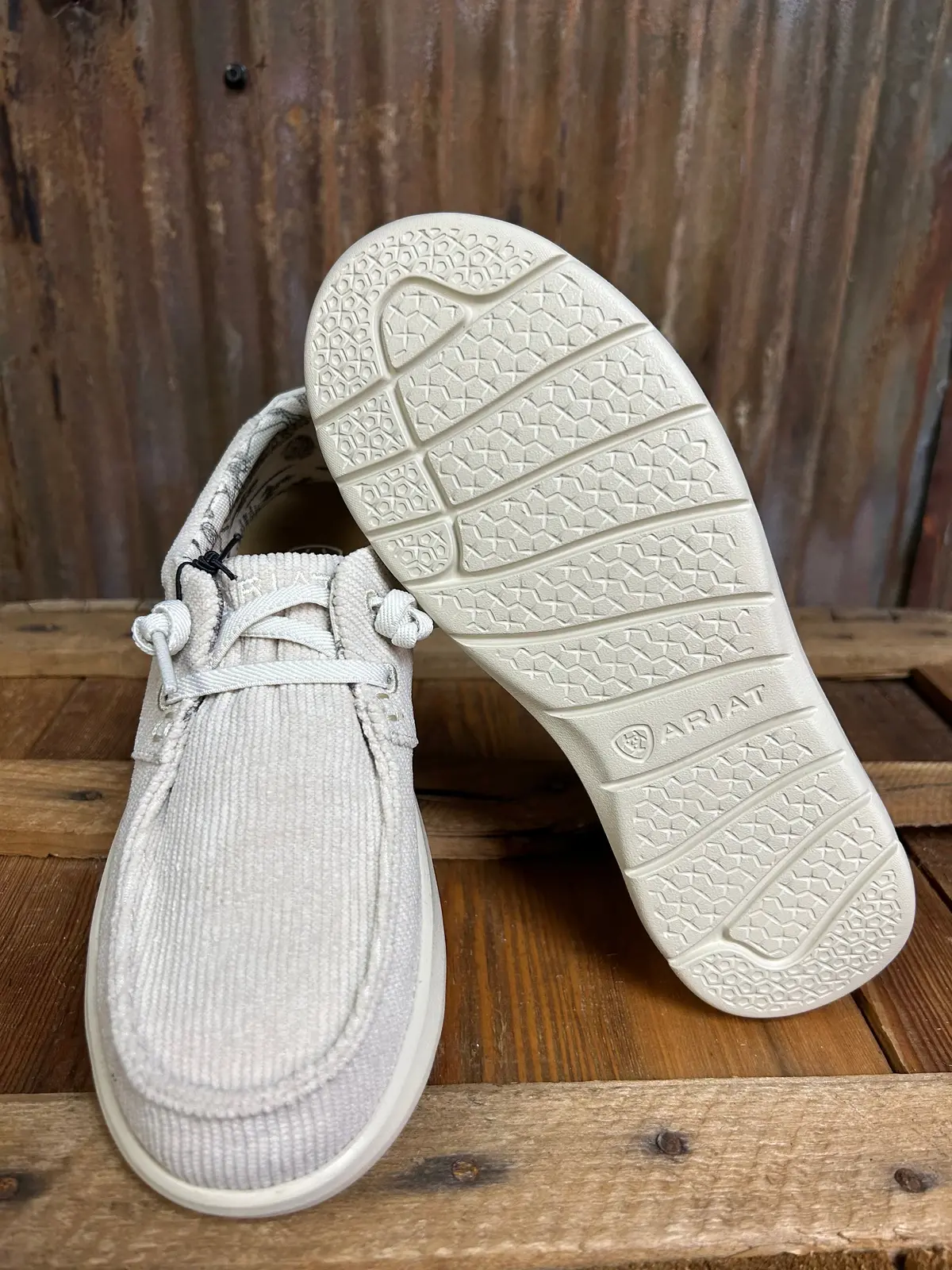Ariat Hilo Cream Corduroy 2