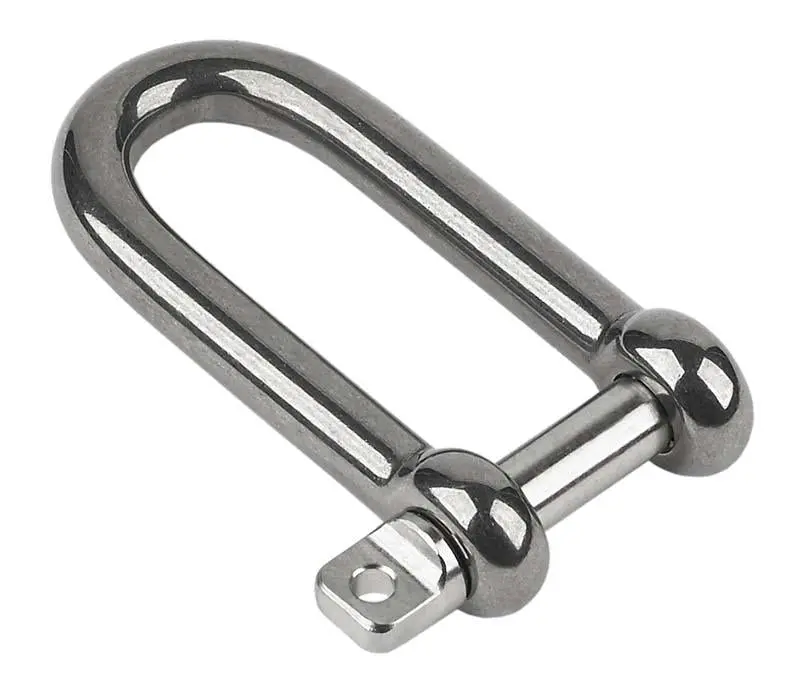 Schaefer 1/4" Long "D" Shackle 1