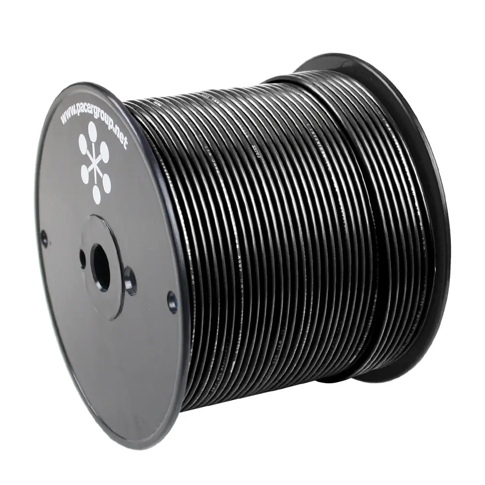 Pacer Black 16 Awg Primary Wire - 500  [Wul16bk-500] 1