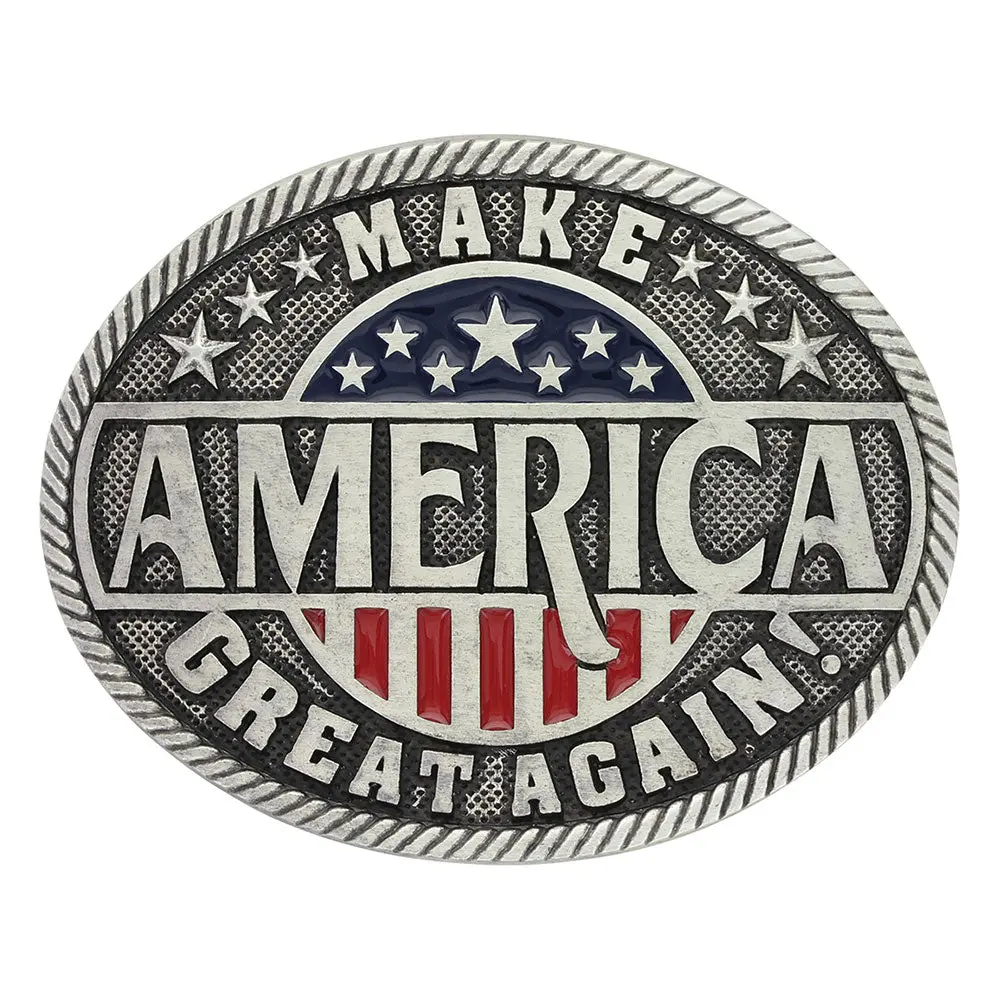 Montana Silversmiths Make America Great Again Attitude Buckle 1