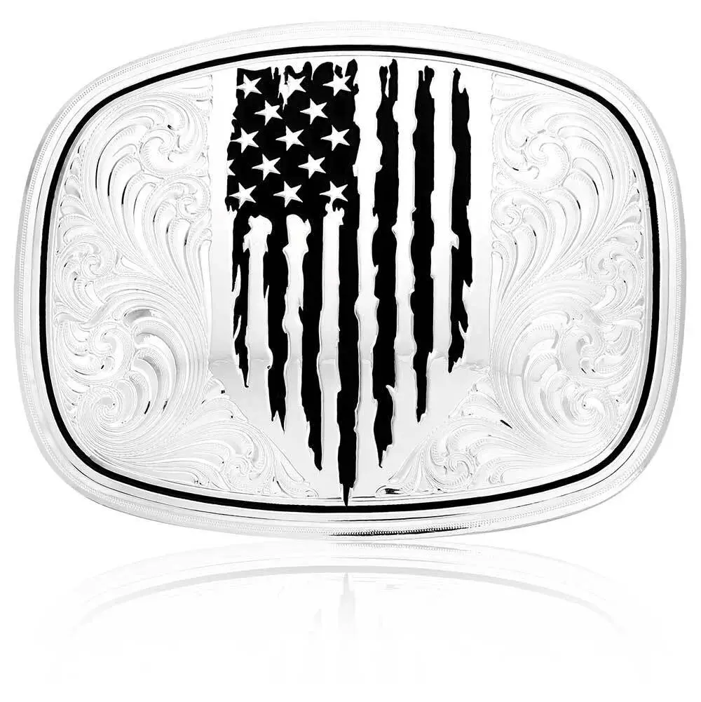 Montana Silversmiths American Made Strength Buckle 1