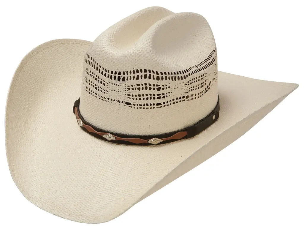 Resistol Anders 7X Bangora Straw Western Hat 1
