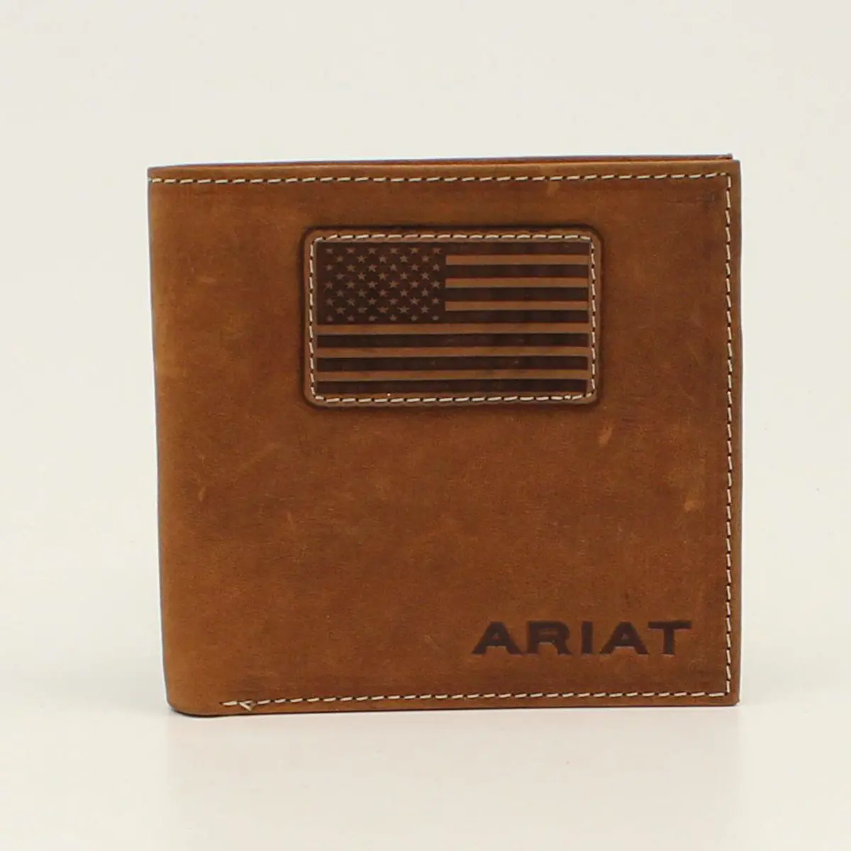 Ariat Flag Patch Bifold Wallet 1
