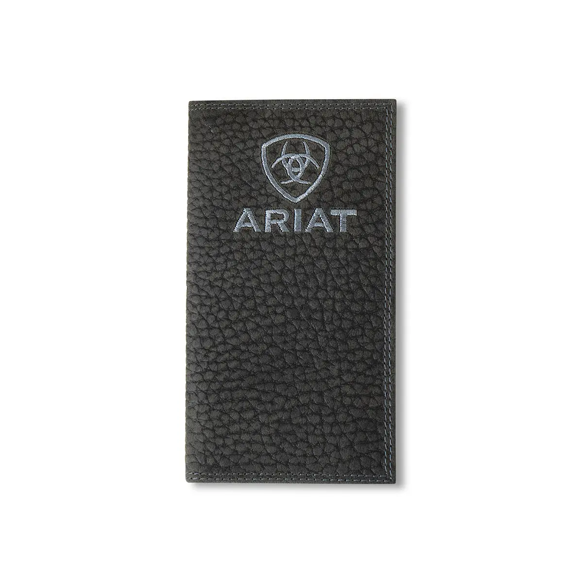 Ariat Bull Hide Black Rodeo Wallet 1