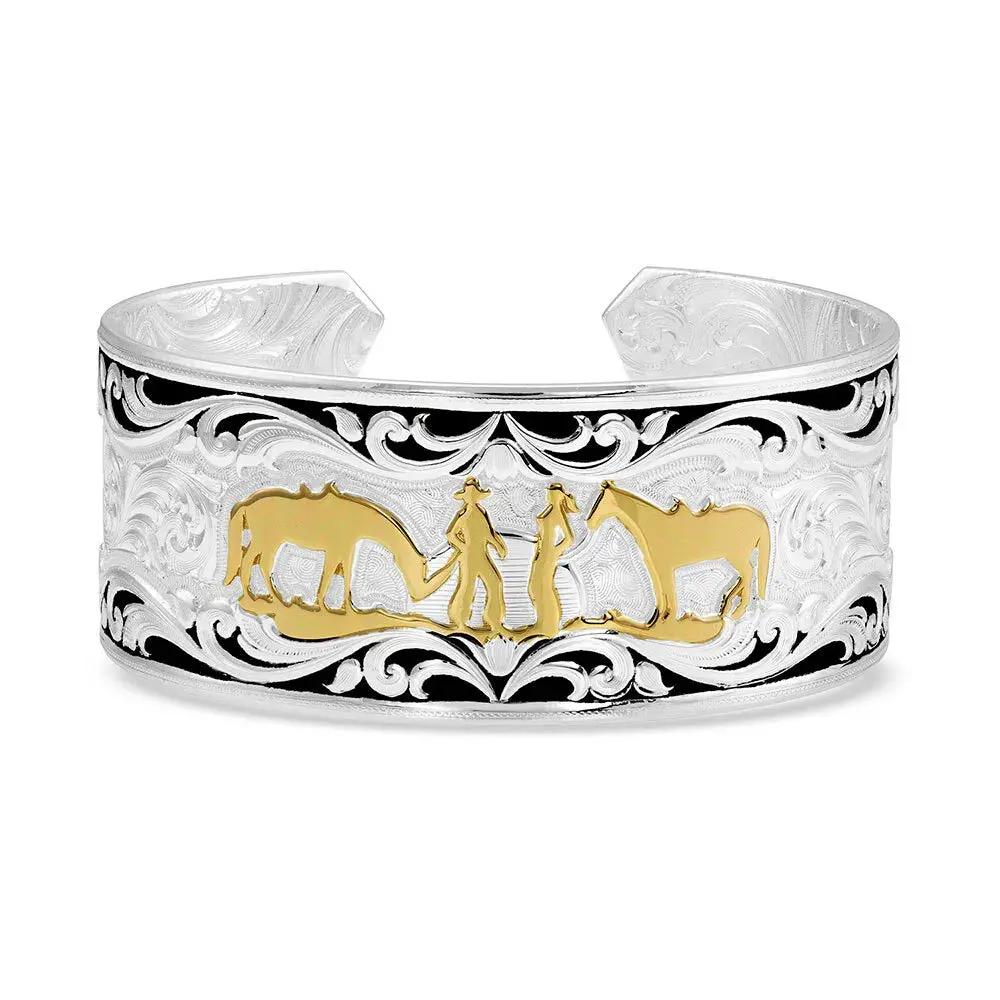 Montana Silversmiths Between Friends Cuff Bracelet 1