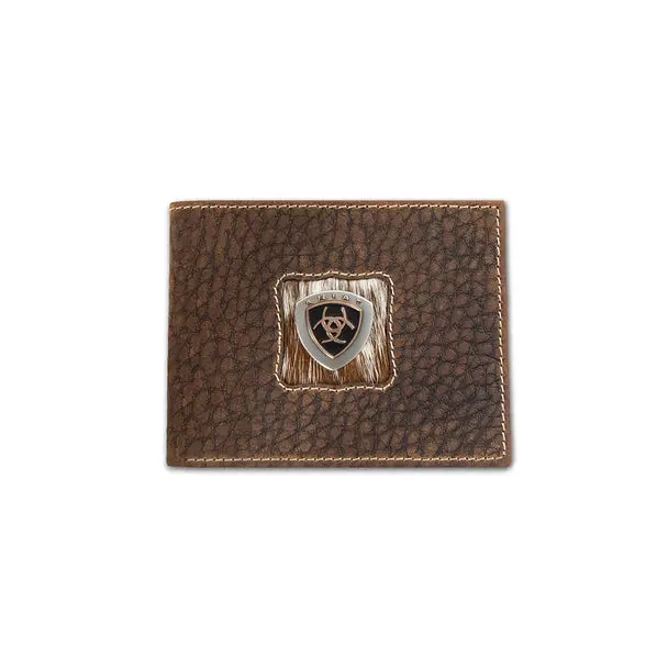 Ariat Calf Hair Bifold Wallet 1