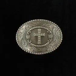 Blazin Roxx Scrolled Belt Buckle 1