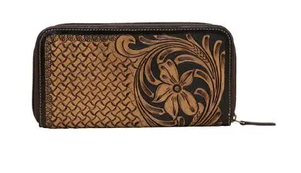 Tales Leather Tooled Wallet 1