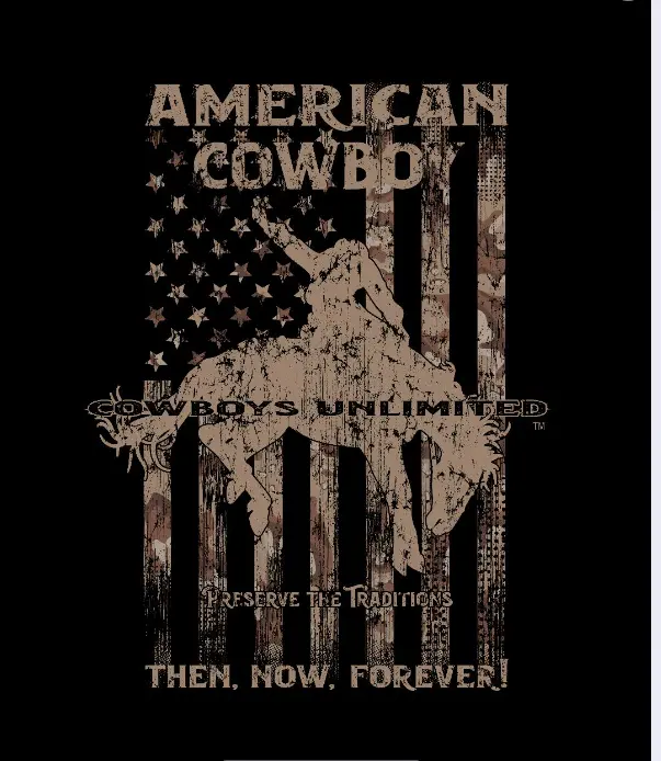Moss Brothers Men's Shirt - Cowboys Unlimited - Desert Bronc 1