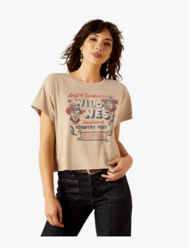 Sendero X Ariat Wild West Country Fest T-Shirt 1